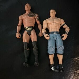WWE The Rock and OG John Cena